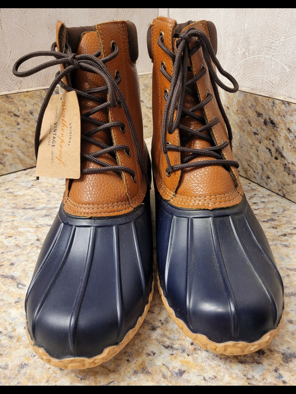 Weatherproof Vintage Men's Adam II Duck Boots Sz. 9